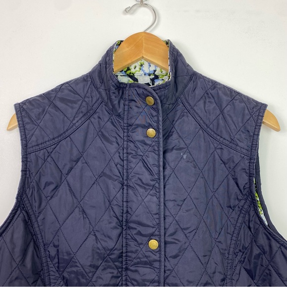 BARBOUR Vest Floral Printed Summer Liddesdale Gilet Vest Waistcoat - Picture 4 of 11